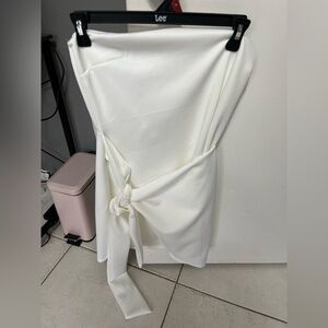 Chic White Mini Dress